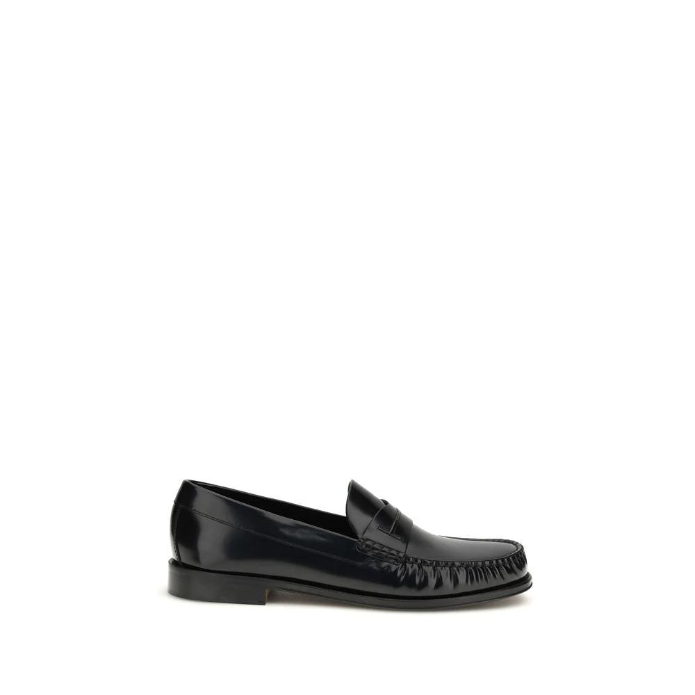 Mocassins à enfiler Tom Ford Bos Taurus en cuir de veau noir