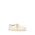 Marsell White Cotton Oxfords And Derbies