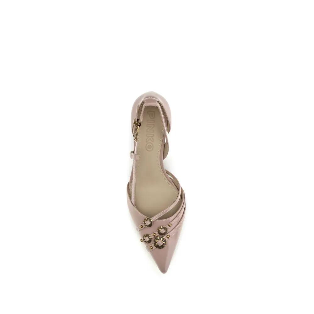Escarpins PINKO Bos Taurus à talon moyen en cuir de veau multicolore