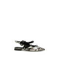PINKO PINKO Multicolor Calf Leather Bos Taurus Ballet Flats