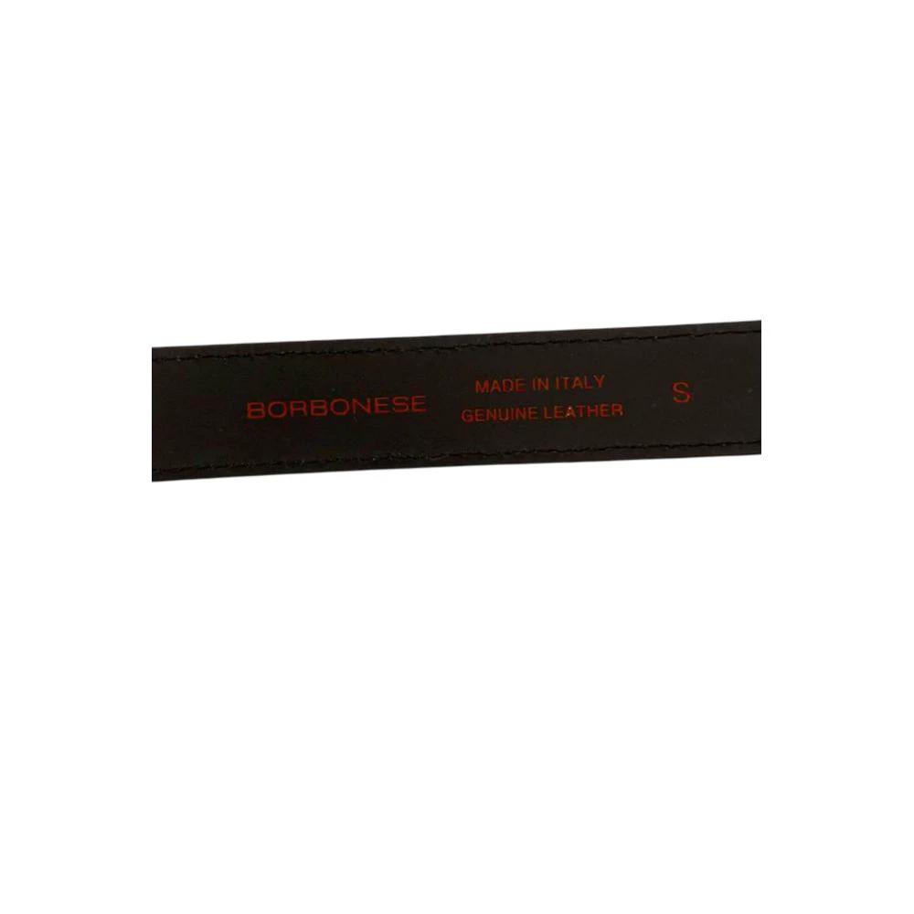 Borbonese Red Genuine Leather Women's Belt