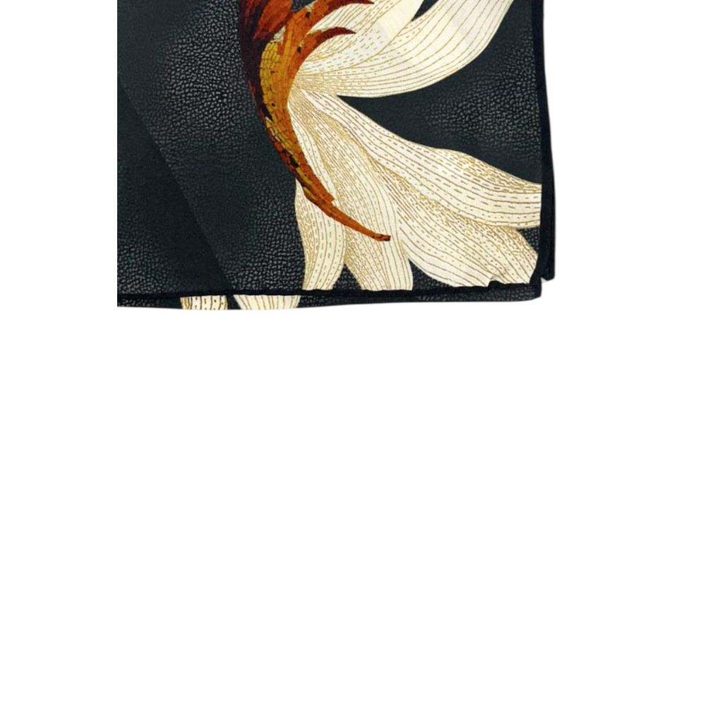 Borbonese Beige Silk Women Scarf