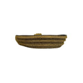 Ceinture femme en cuir beige Borbonese