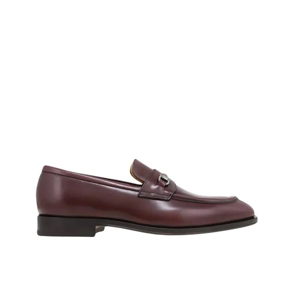 Salvatore Ferragamo Multicolor Calfskin Slip-On Loafers by Salvatore Ferragamo