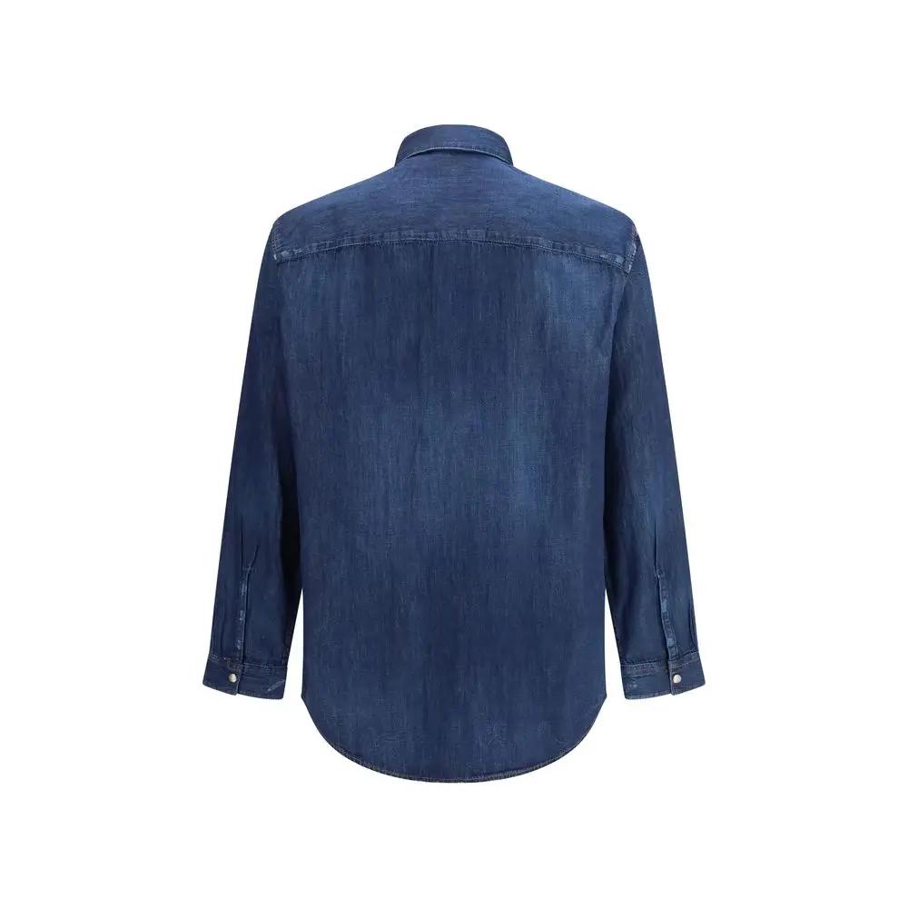 Diesel Diesel Blue Denim Shirt