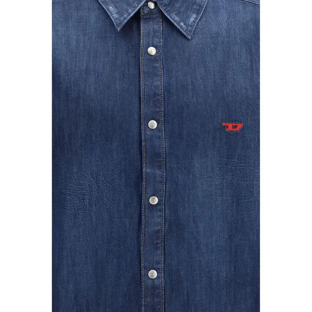 Diesel Diesel Blue Denim Shirt