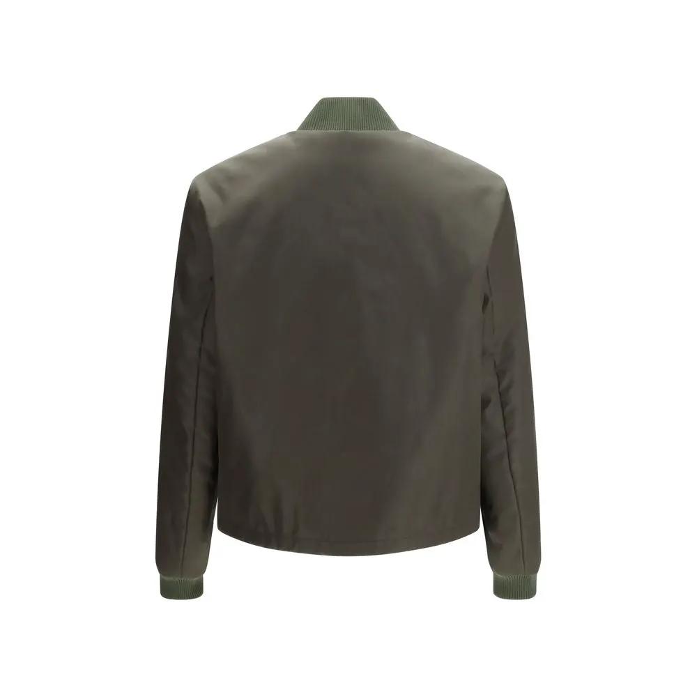 Prada Bicolor Nylon Bomber