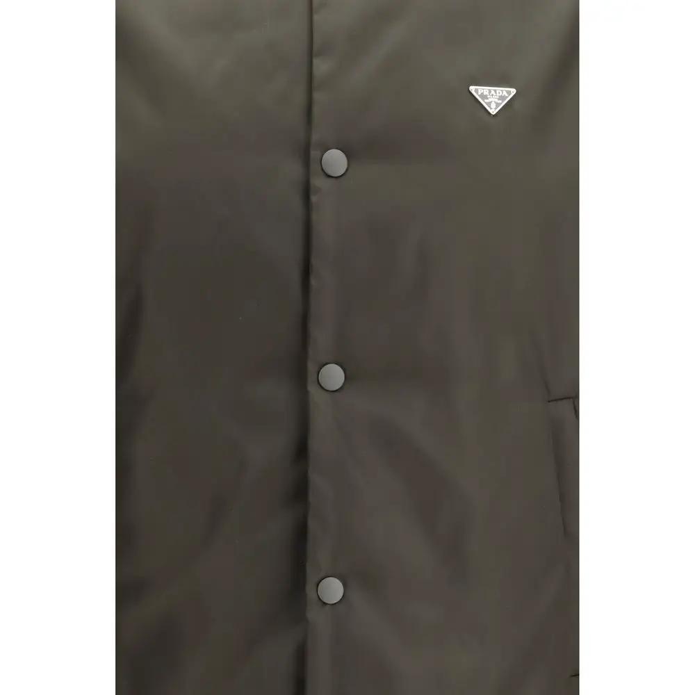 Prada Bicolor Nylon Bomber