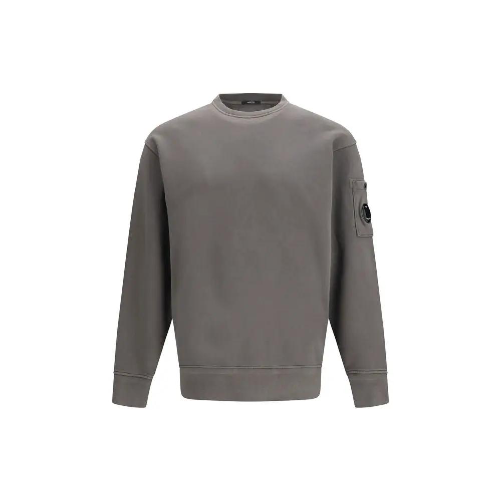 Sweat-shirt bicolore en coton CP Company