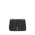 Saint Laurent Black Calf Leather Bos Taurus Shoulder Bag by Saint Laurent