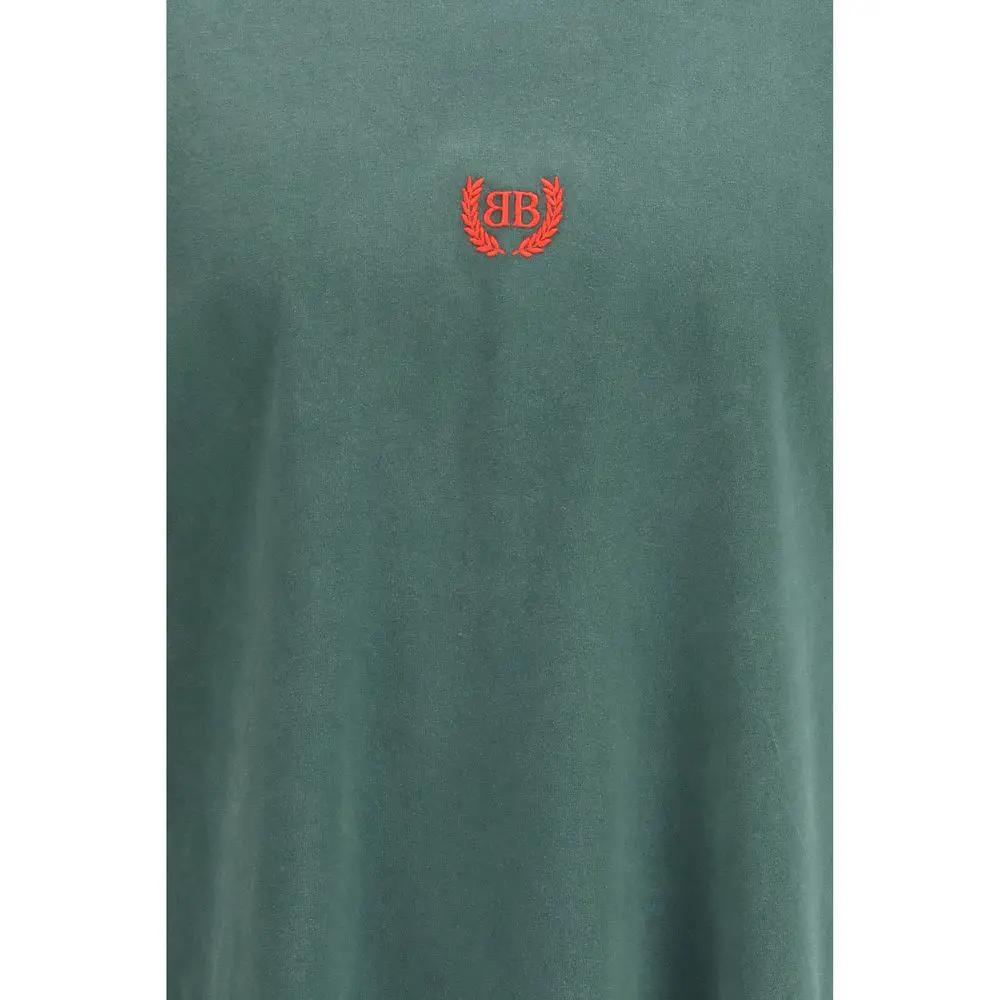 T-shirt Balenciaga bicolore en coton