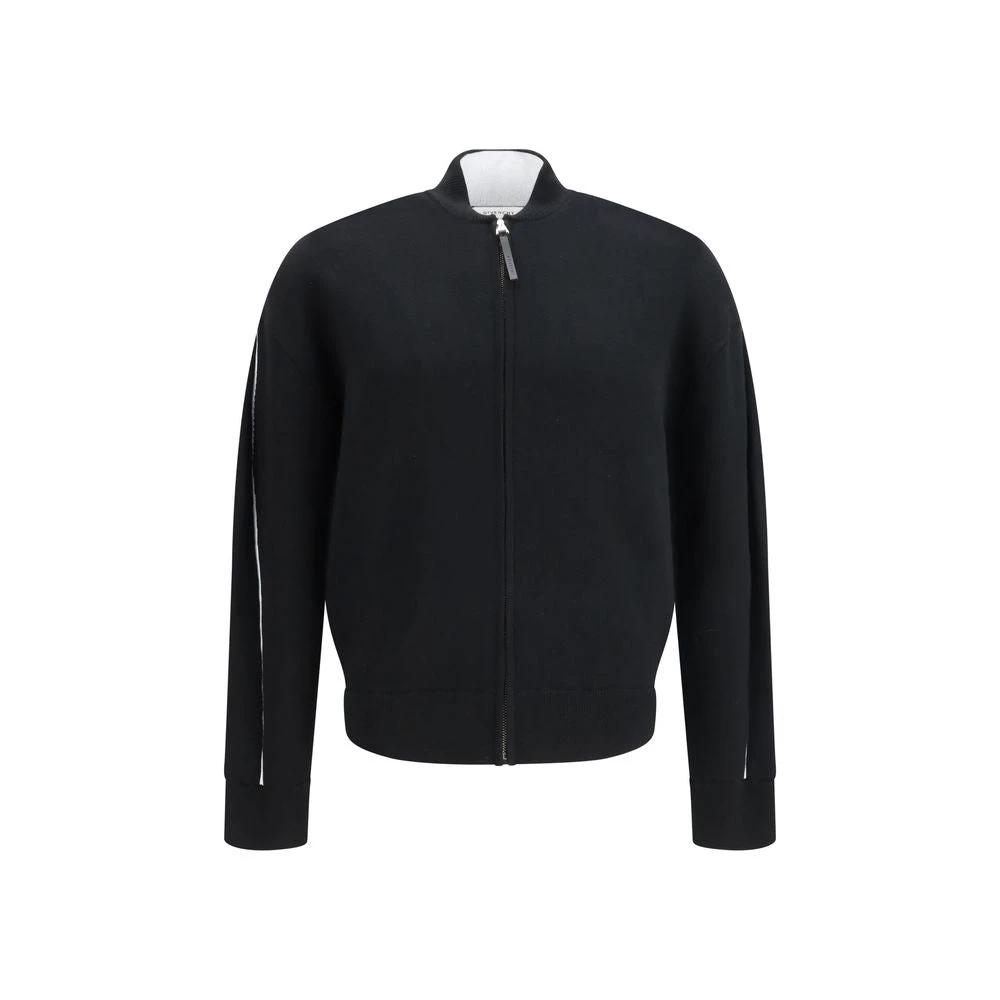 Givenchy Black Wool Cardigan