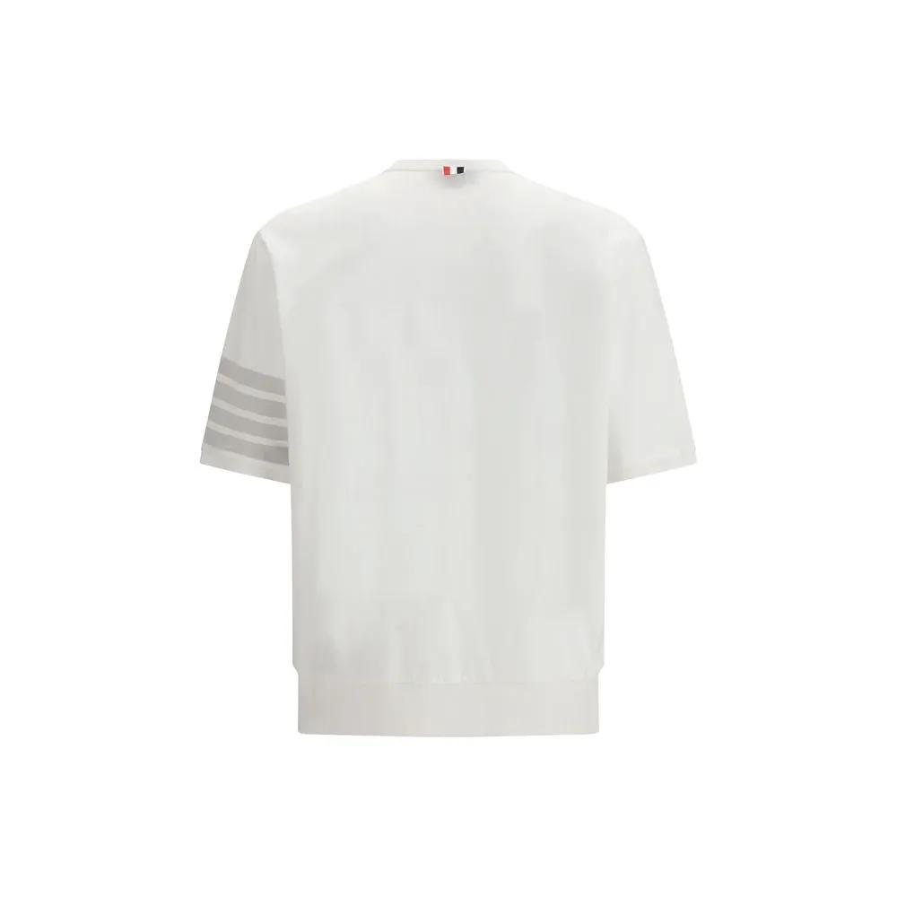 Thom Browne White Cotton Sportswear