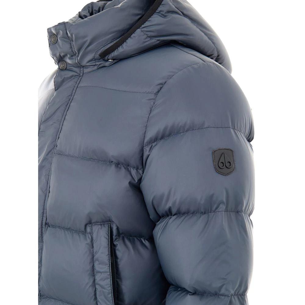 Manteau en nylon gris Moose Knuckles