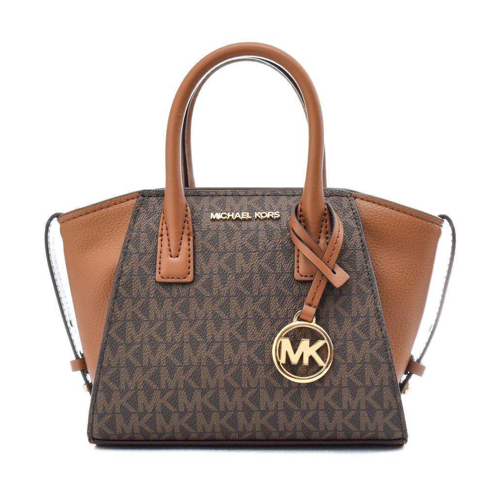 Michael Kors Brown Canvas Handbag by Michael Kors