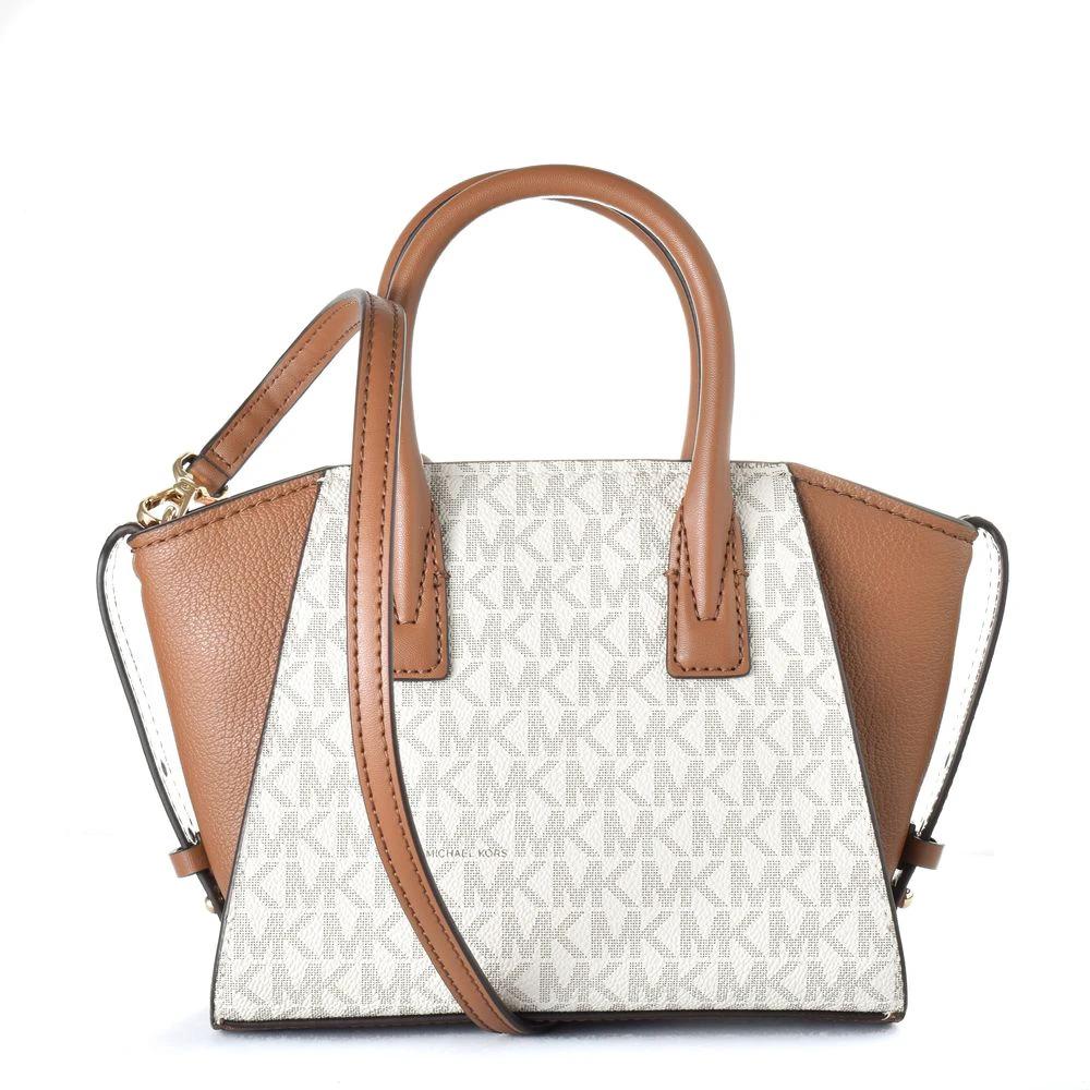 Michael Kors Beige Canvas Handbag by Michael Kors