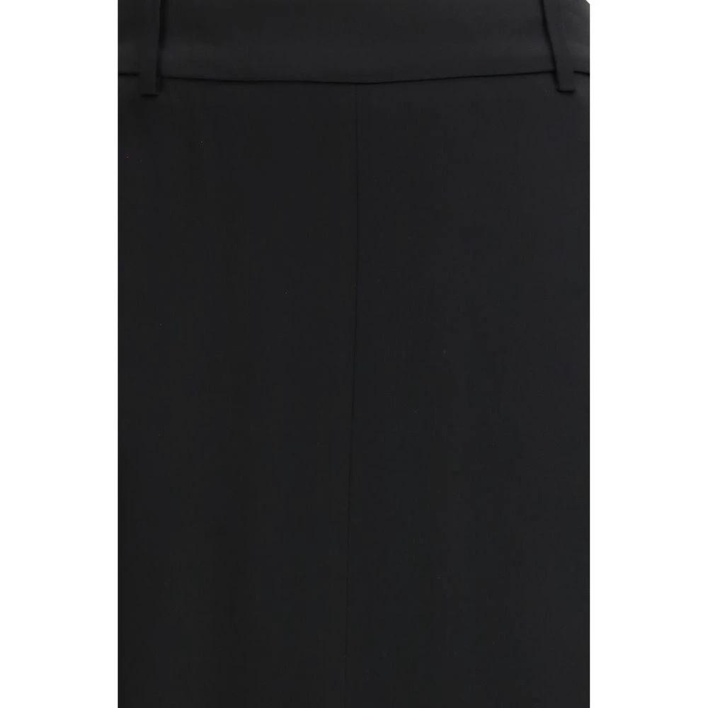 Jupe longue en acétate noir Tom Ford