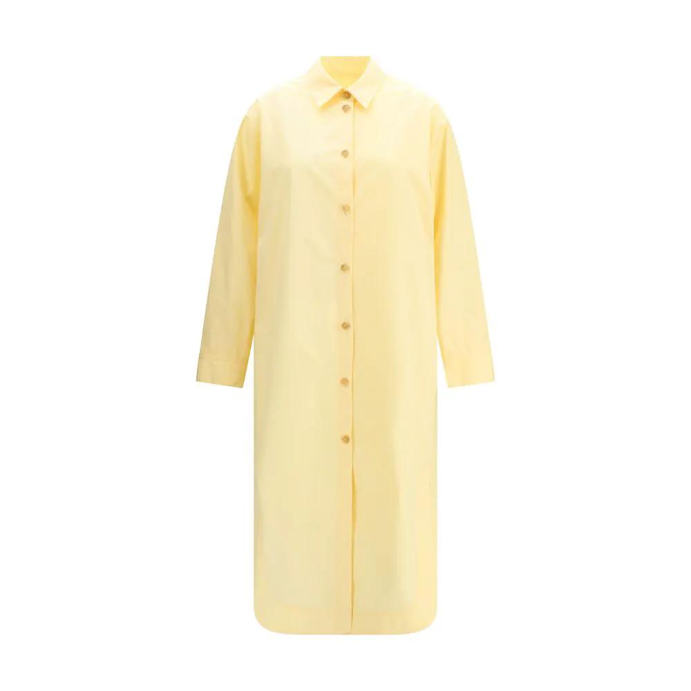 Khaite Bicolor Cotton Casual Dress