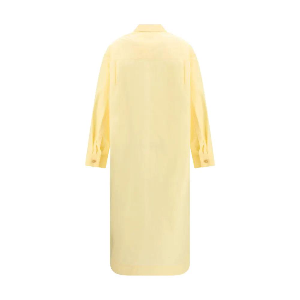 Khaite Bicolor Cotton Casual Dress
