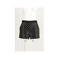 Gucci Black Viscose Bermuda Shorts