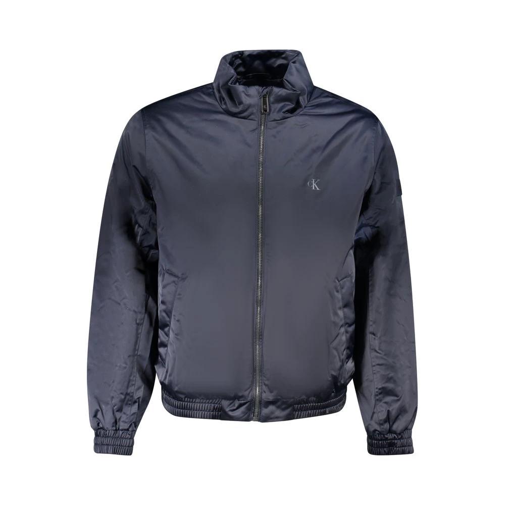 Calvin Klein Blue Polyester Men Jacket