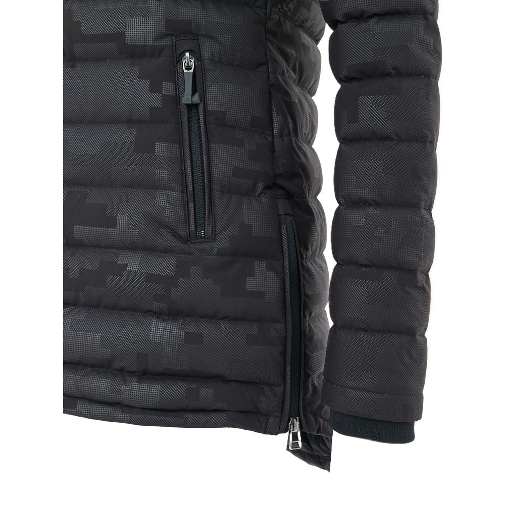 Manteau en nylon noir Moose Knuckles