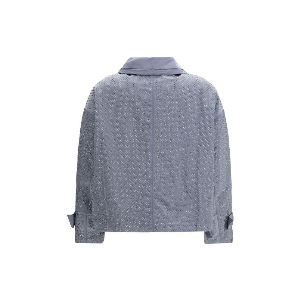 PINKO Blue Polyester Shell Jacket by PINKO