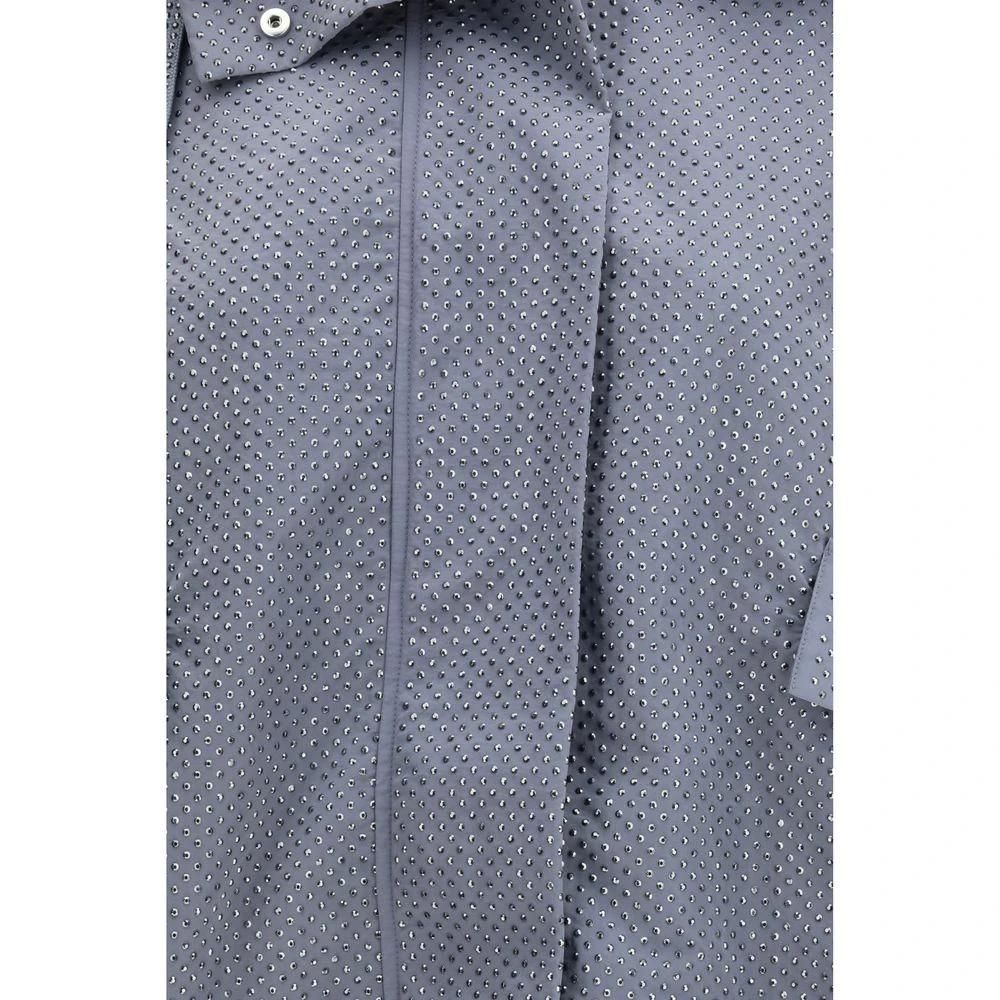 PINKO Blue Polyester Shell Jacket by PINKO