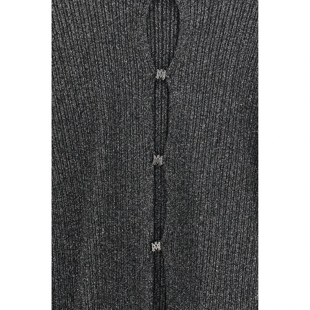 Amiri Black Viscose Cardigan by Amiri