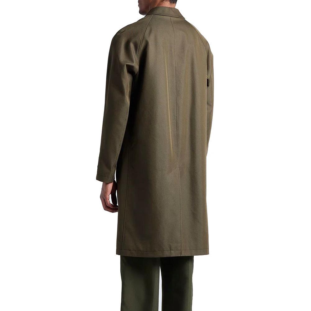 Herno Bicolor Cotton Coat by Herno