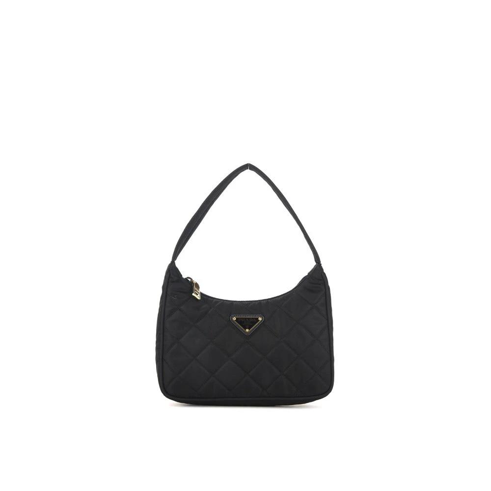 Sac bandoulière Prada en nylon noir