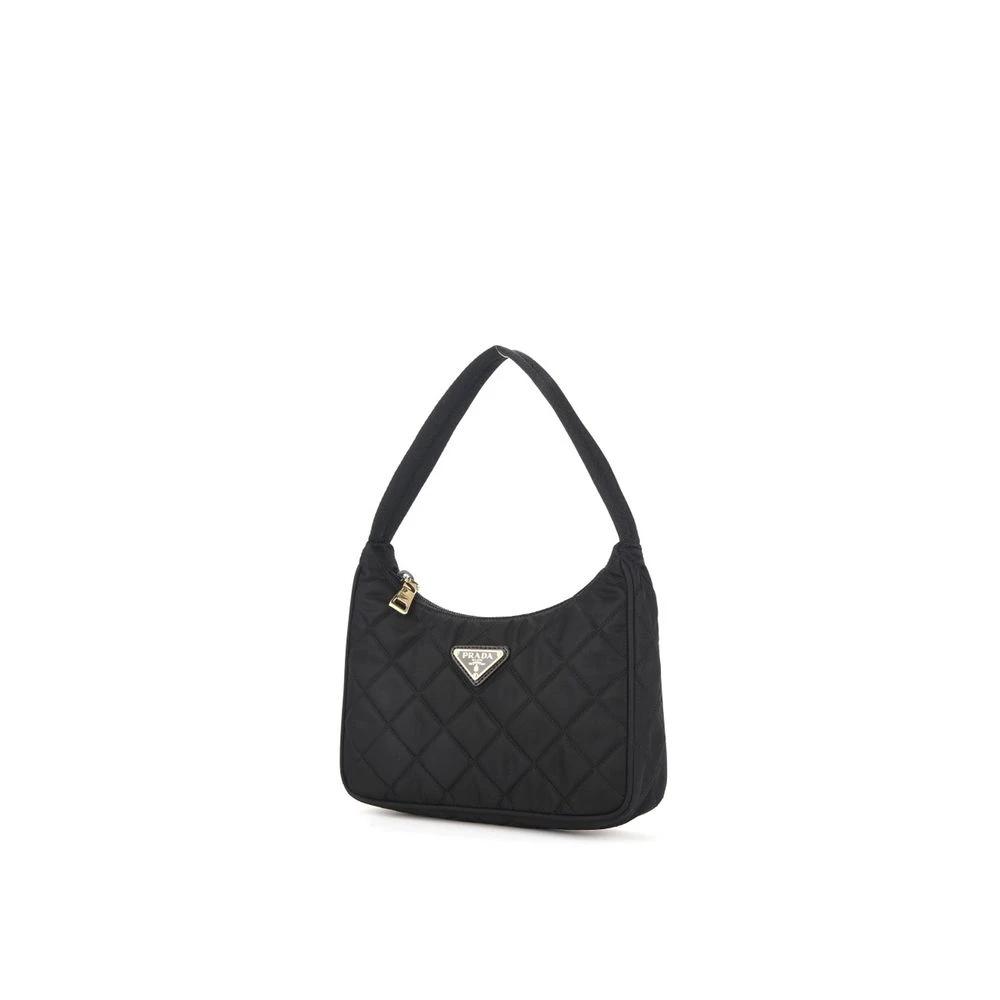 Sac bandoulière Prada en nylon noir