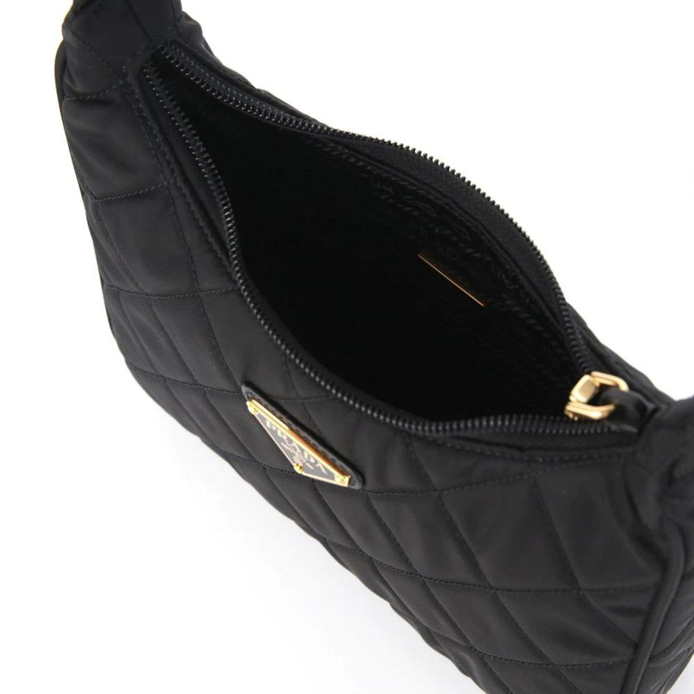 Sac bandoulière Prada en nylon noir