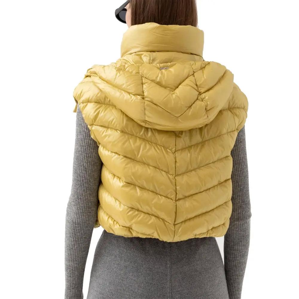 Herno Bicolor Polyamide Sleveless Jacket