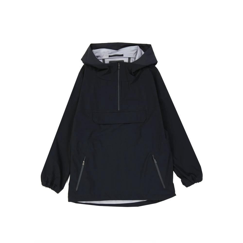 Herno Black Elastane Shell Jacket by Herno