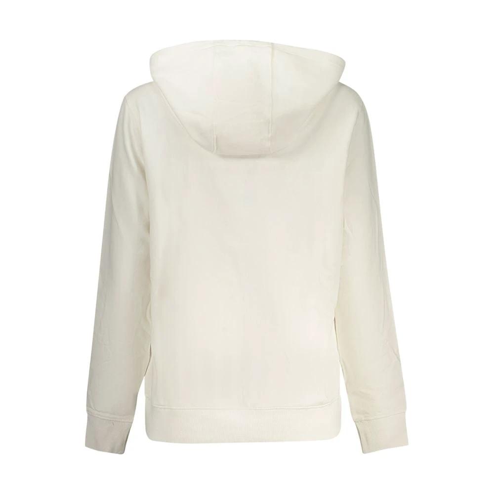Tommy Hilfiger White Cotton Women Sweatshirt