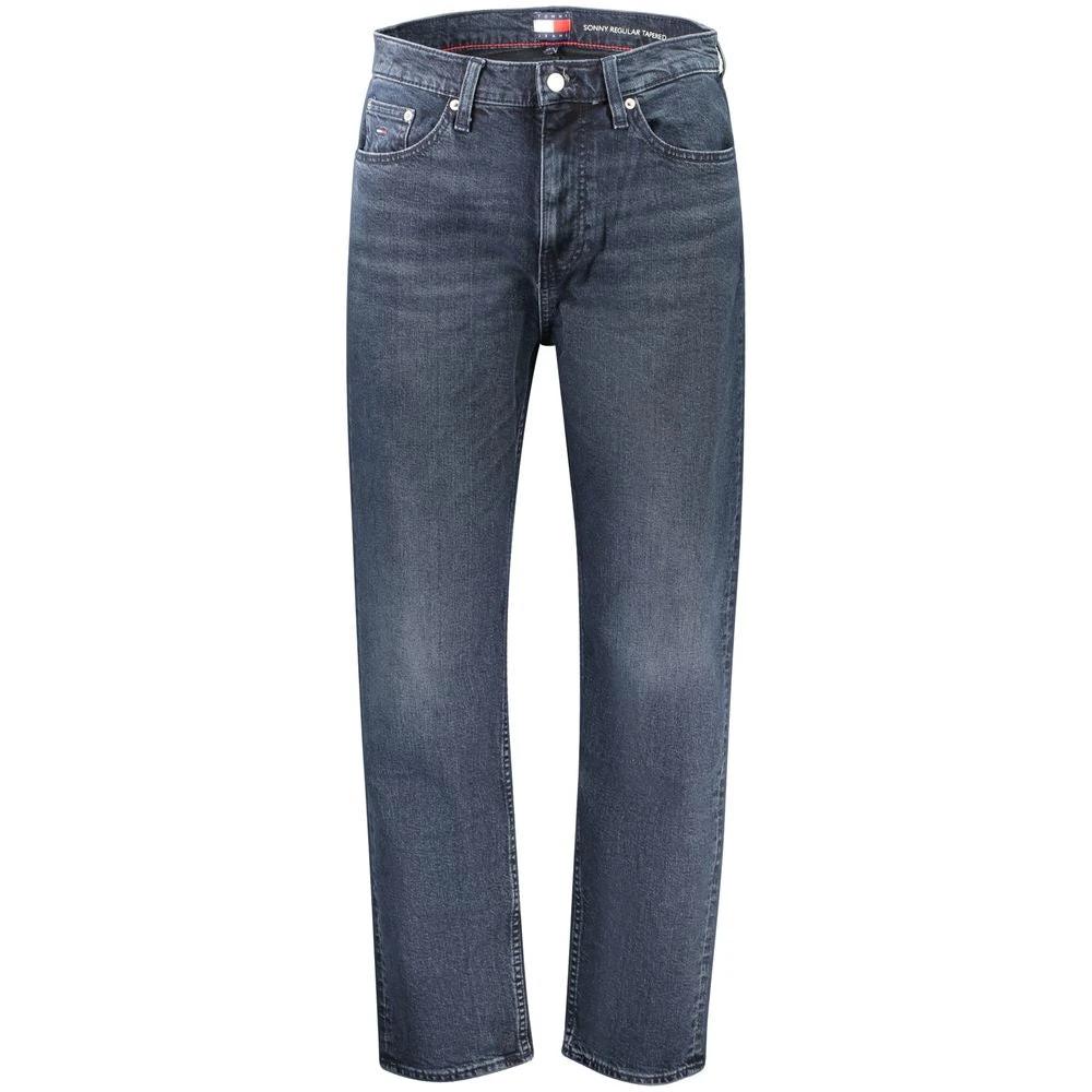 Jean homme Tommy Hilfiger en coton bleu