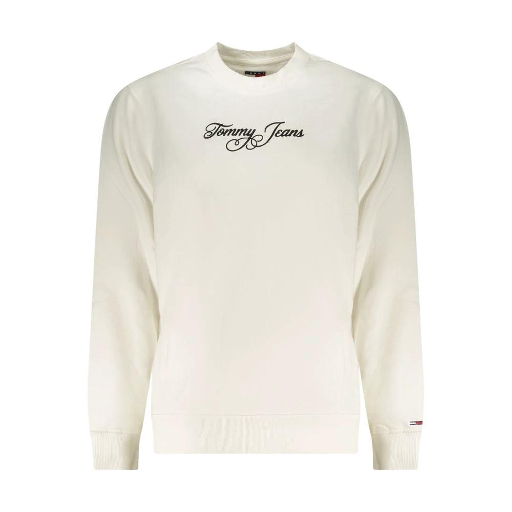 Sweat-shirt Tommy Hilfiger blanc en coton pour femme