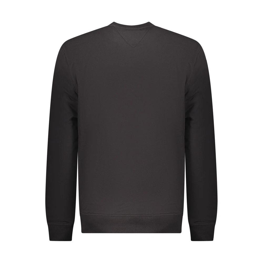 Sweat-shirt Tommy Hilfiger en coton noir pour homme