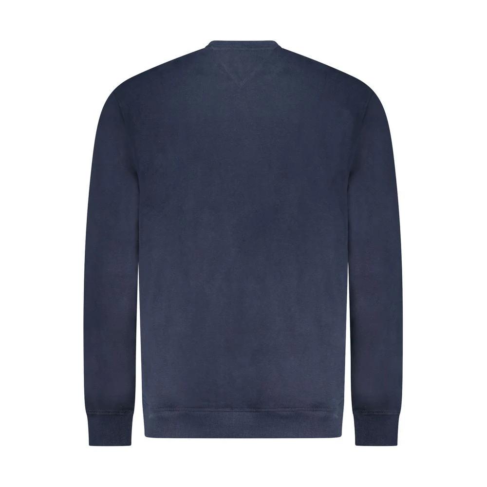 Sweat-shirt Tommy Hilfiger bleu en coton pour homme