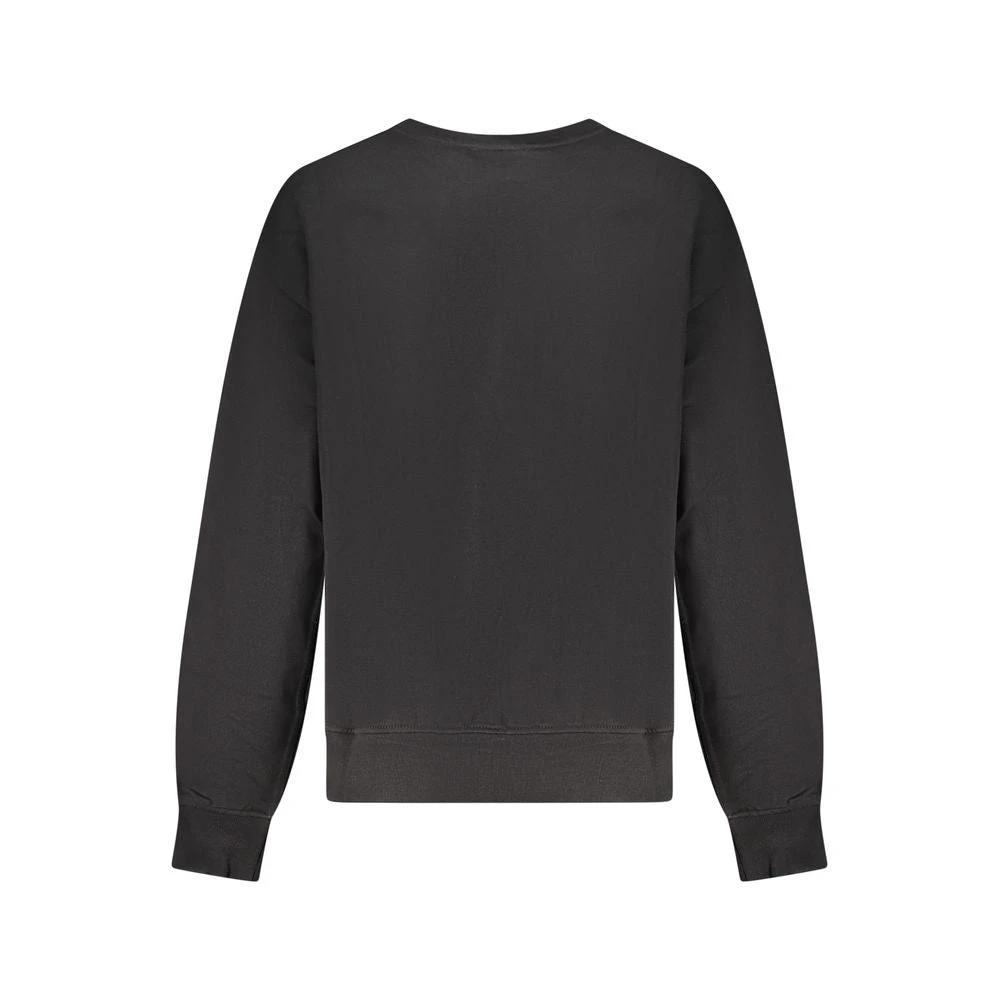 Calvin Klein Black Cotton Women Sweatshirt