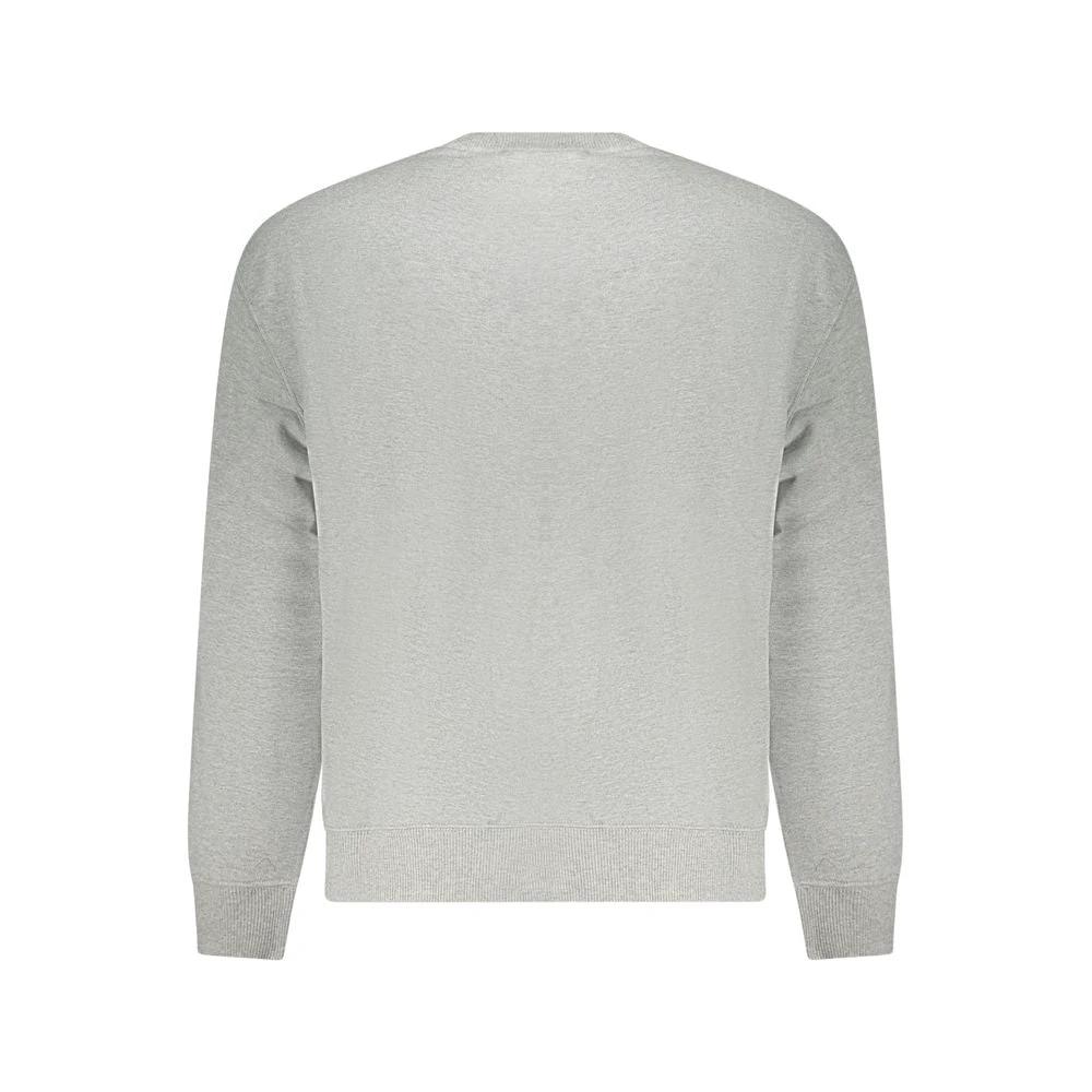 Calvin Klein Gray Cotton Men's Sweatshirt