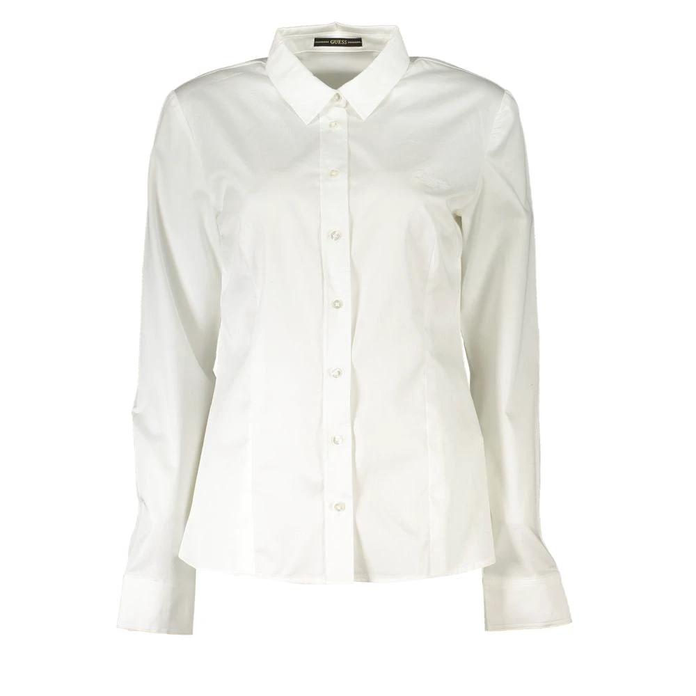 Guess Jeans Bianco Cotton Women Shirt by Guess Jeans