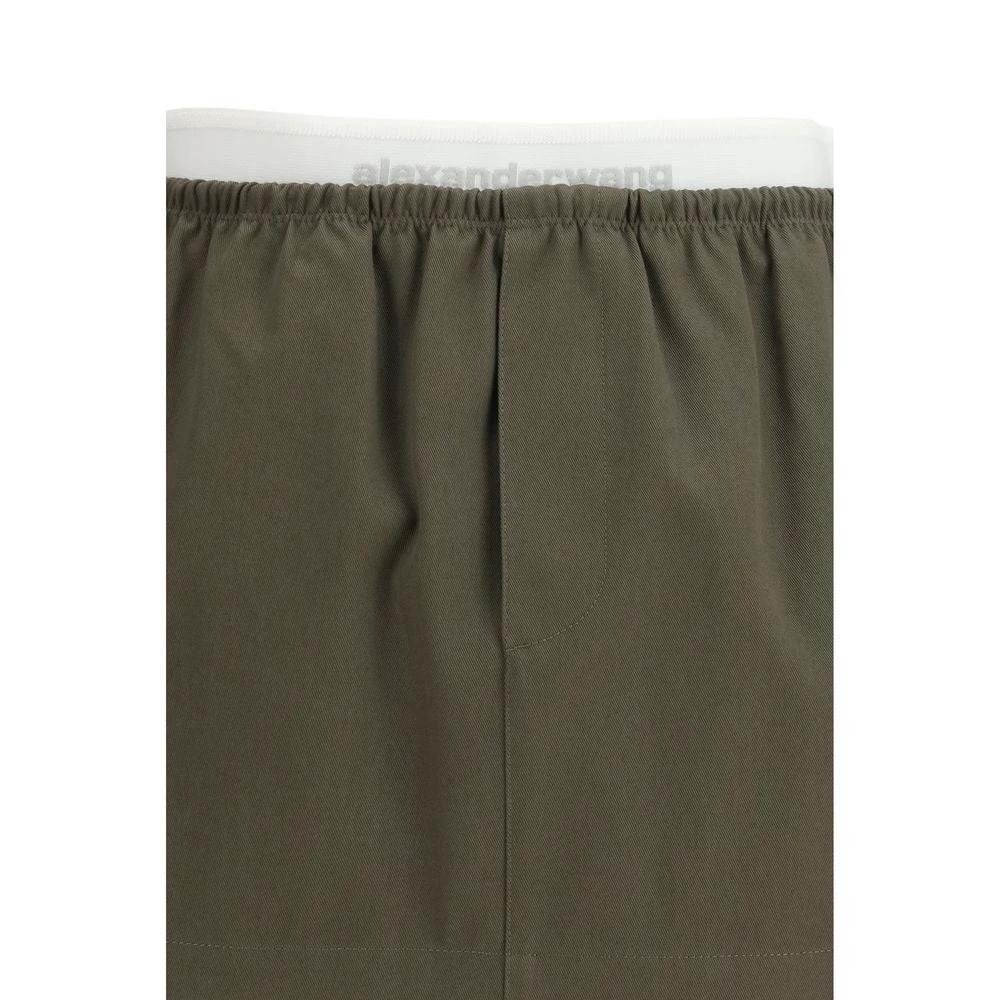 Alexander Wang Bicolor Cotton Mini Skirt by Alexander Wang