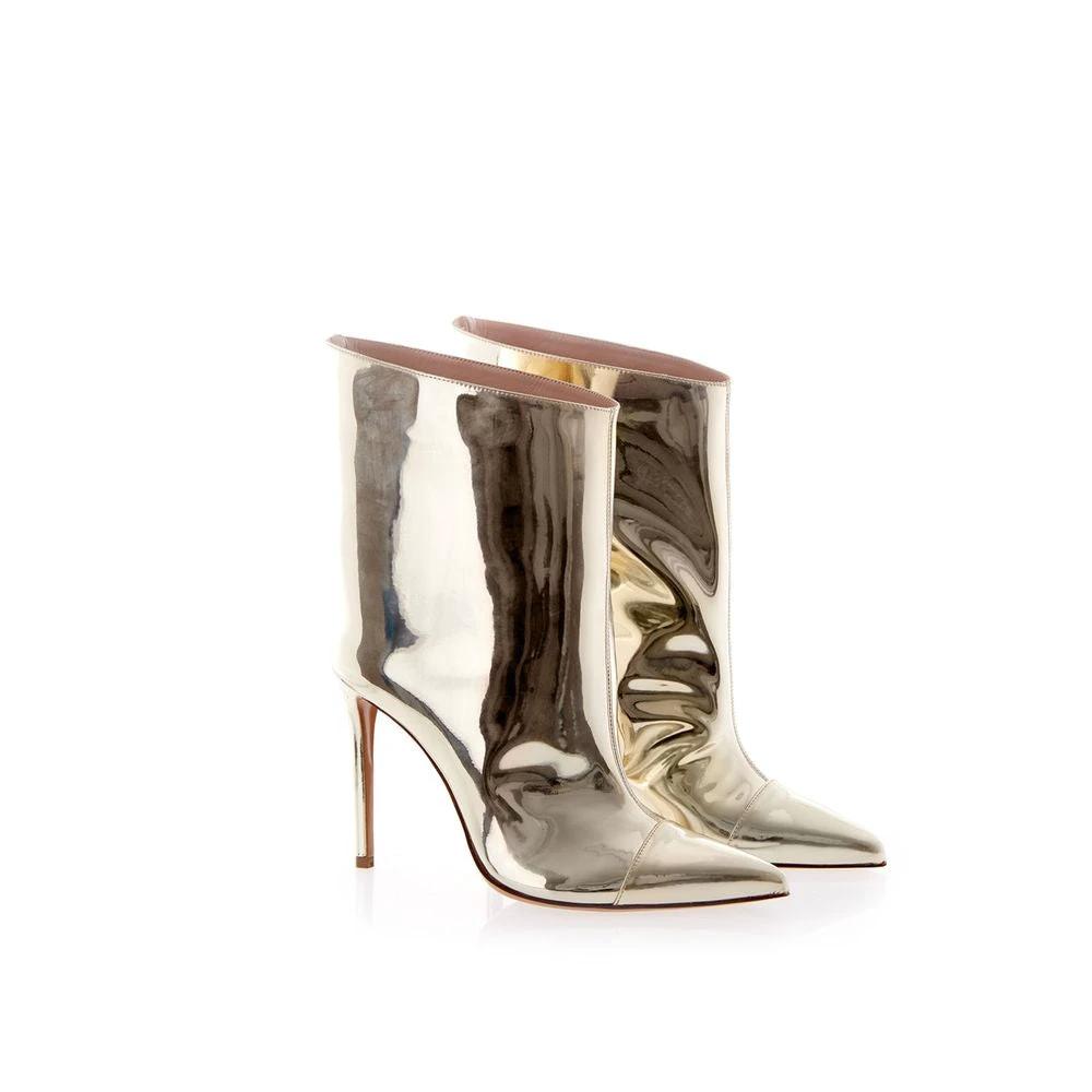 Alexandre Vauthier Multicolor Patent Leather Ankle Boots by Alexandre Vauthier