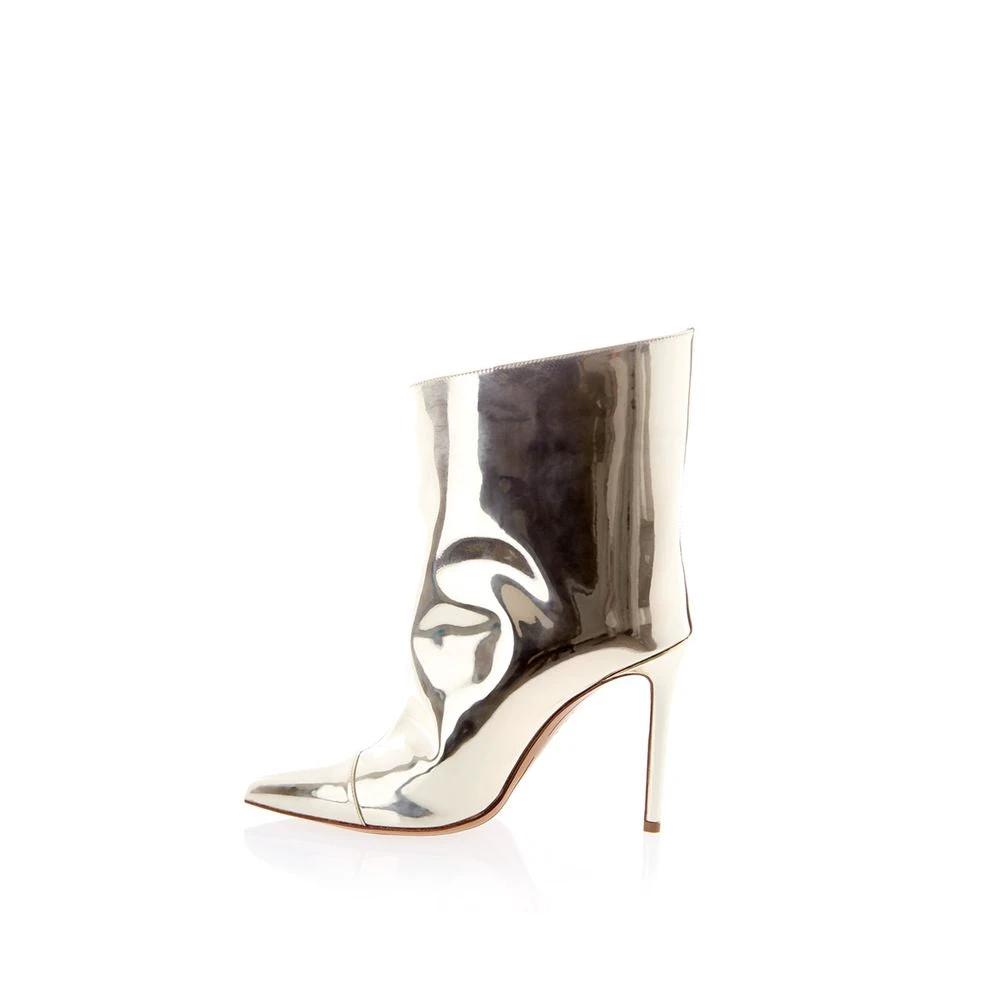 Alexandre Vauthier Multicolor Patent Leather Ankle Boots by Alexandre Vauthier