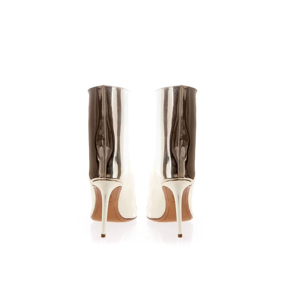 Alexandre Vauthier Multicolor Patent Leather Ankle Boots by Alexandre Vauthier