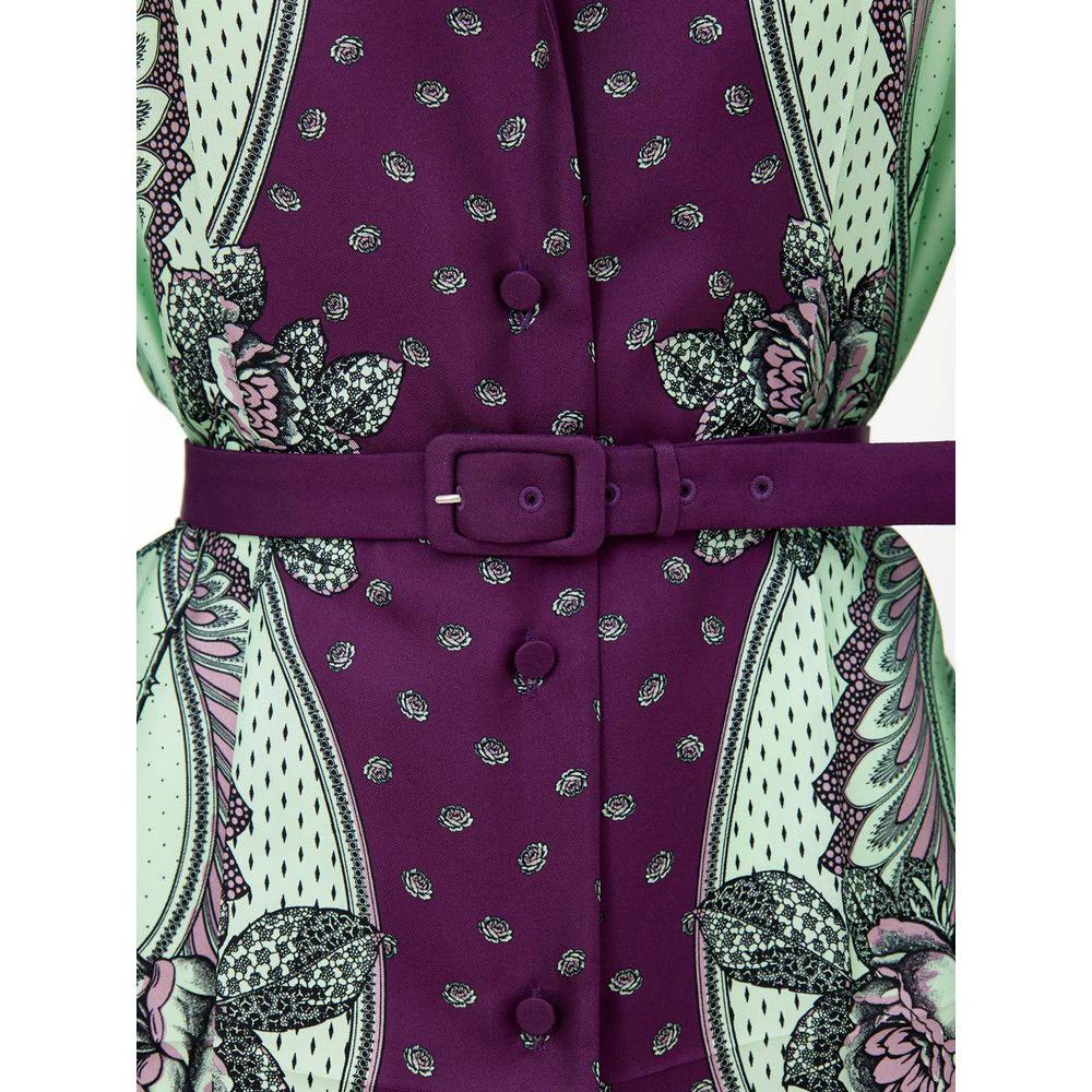 Gucci Green Silk Pattern Shirt by Gucci