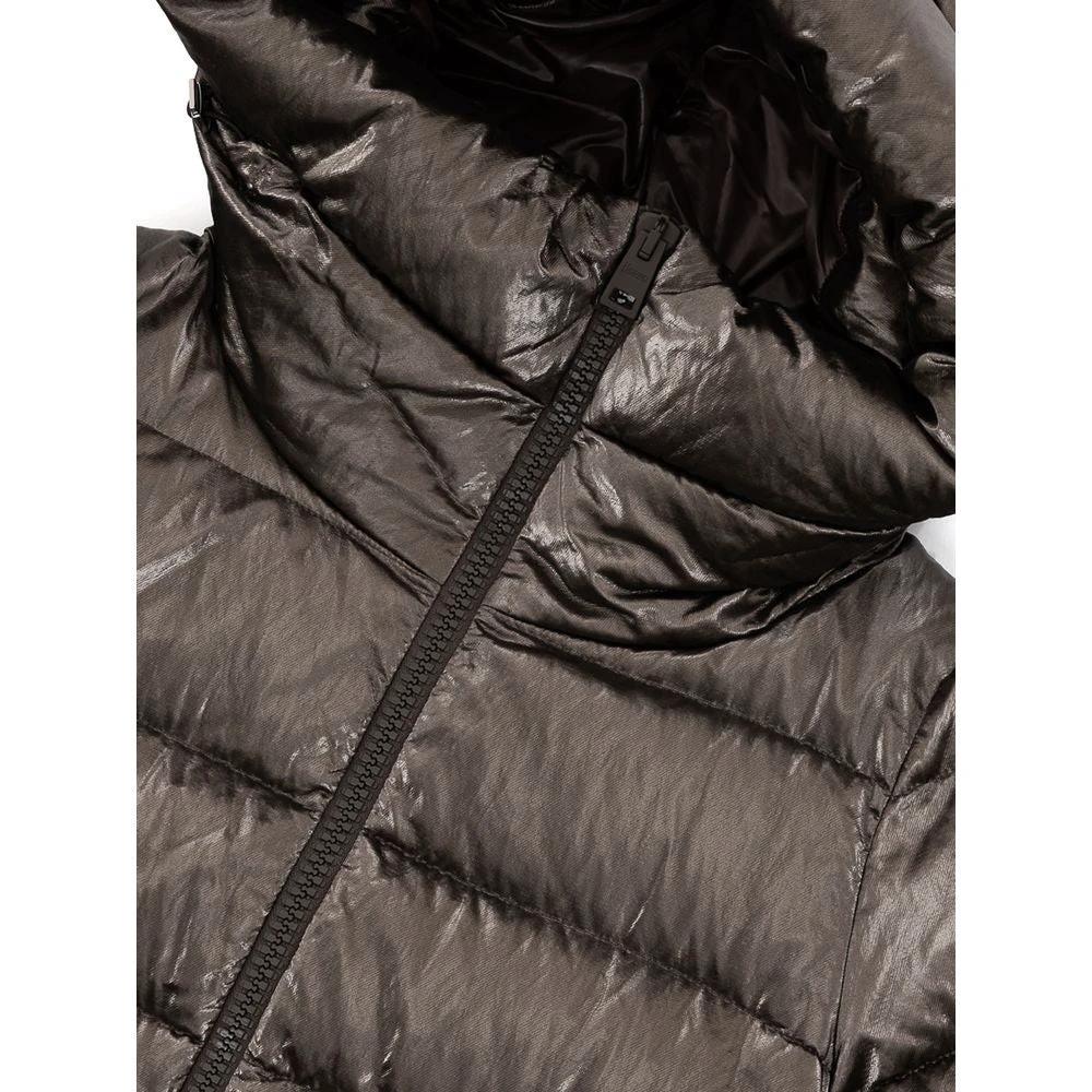 Herno Gray Viscose Parka by Herno