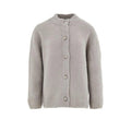 Gilet en laine beige Gran Sasso